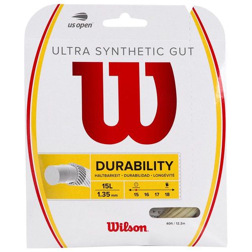 Corda Wilson Ultra Synthetic Gut 15L 1.35mm Champanhe - Set Individual