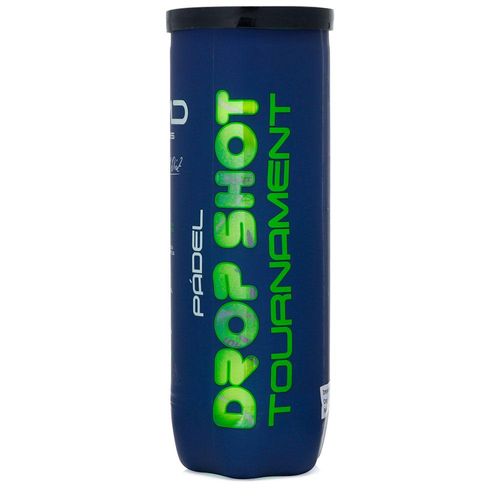 Bola de Padel Drop Shot Tournament Tubo com 03 Bolas