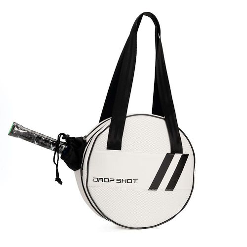 Bolsa Drop Shot Bassan 20 para Padel e Beach Tennis Branca