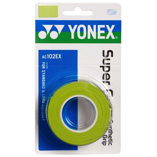 Overgrip Yonex Super Grap com 3 Unidades Verde Citrus