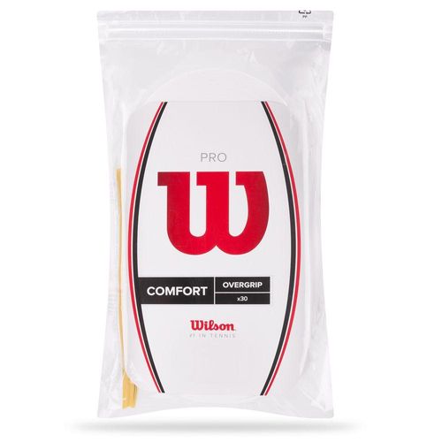 Overgrip Wilson Pro Pack Branco com 30 Unidades