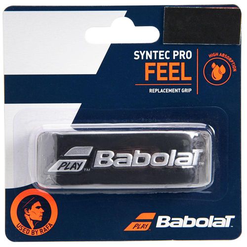 Cushion Grip Babolat Syntec Pro Feel Preto e Prata