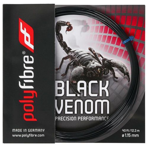 Corda Polyfibre Black Venom 1.15mm Preta - Set Individual