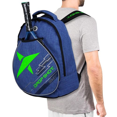 Mochila Drop Shot Essential Azul e Verde