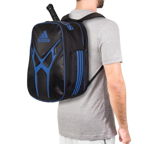 Mochila Adidas Adipower 1.9 Preta e Azul