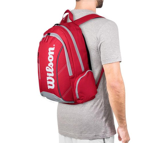 Mochila Wilson ESP Advantage 2 Vermelha e Cinza