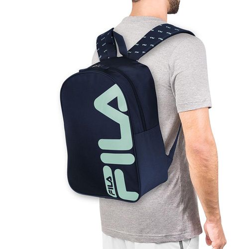 Mochila Fila Big Logo Marinho e Azul