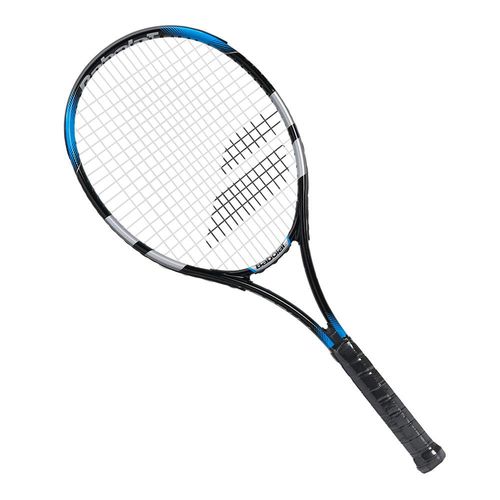 Raquete de Tênis Babolat Falcon Preta Azul e Prata-L3 (4 3/8)