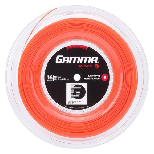 Corda Gamma Poly Z 16L 1.30mm Laranja - Rolo com 200 Metros