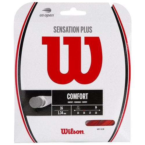 Corda Wilson Sensation Plus 16L 1.34mm Vermelha - Set Individual