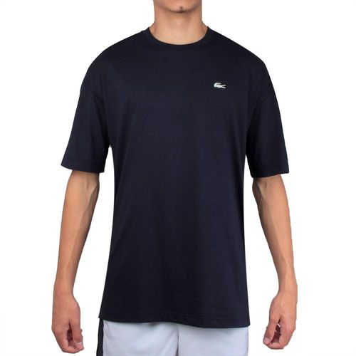 Camiseta Lacoste Live Plus Size TH8084 Marinho-P