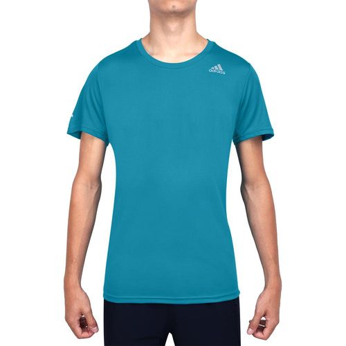 Camiseta Adidas Run It Turquesa-G