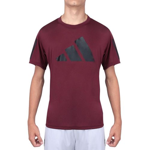 Camiseta Adidas Freelift Vinho e Preta-GG