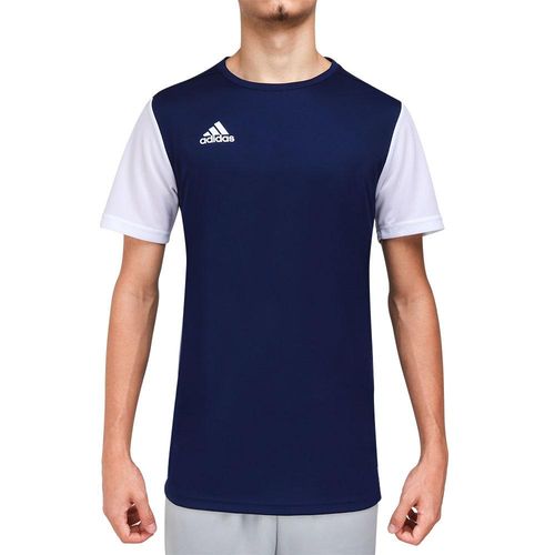 Camiseta Adidas Estro 19 Marinho e Branca-P