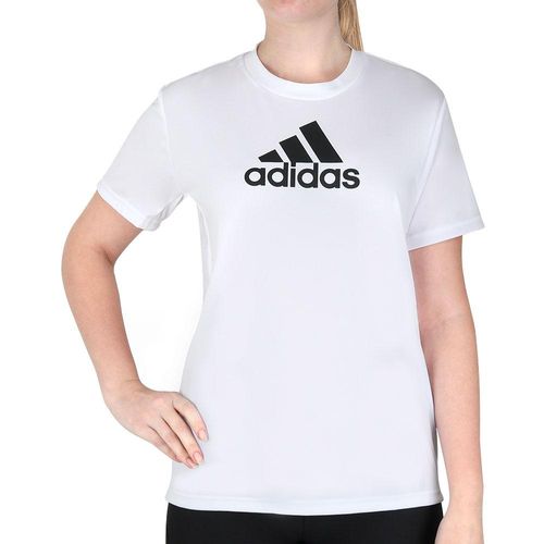 Camiseta Adidas Essentials Logo Branca-P