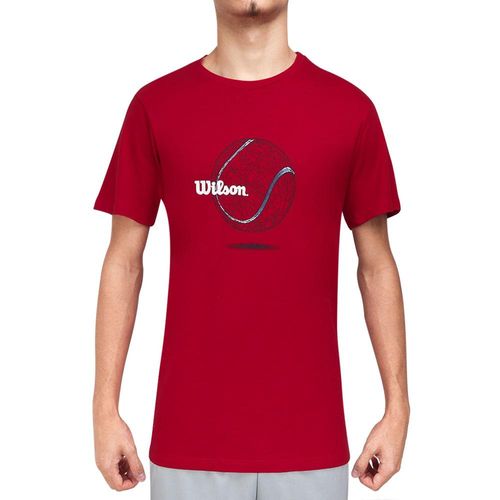 Camiseta Wilson Tennis Ball Vermelha-GG