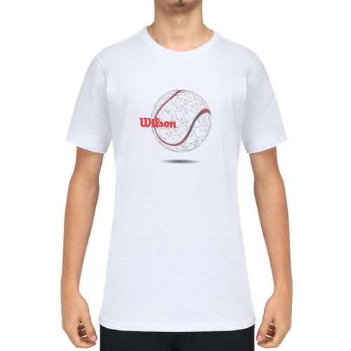 Camiseta Wilson Tennis Ball Branca-GG