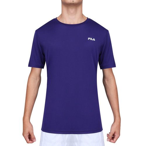 Camiseta Fila Basic Sports Azul Nautico-GGG