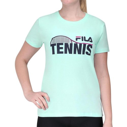 Camiseta Fila Tennis Racket Azul Pastel-G