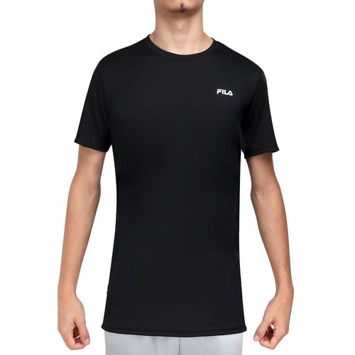 Camiseta Fila Basic Sports Preta-GG