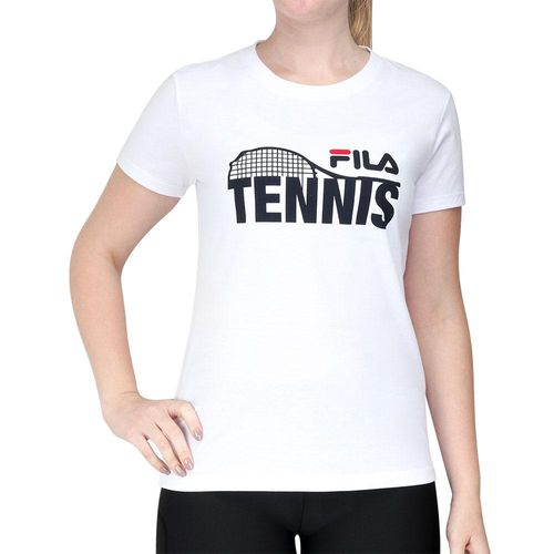 Camiseta Fila Tennis Racket Branca-P