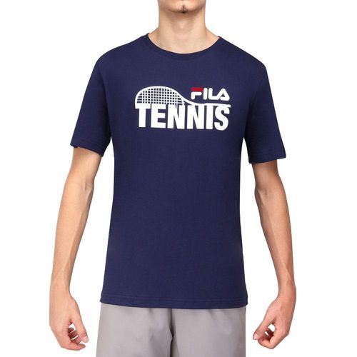 Camiseta Fila Tennis Racket Branca-GG