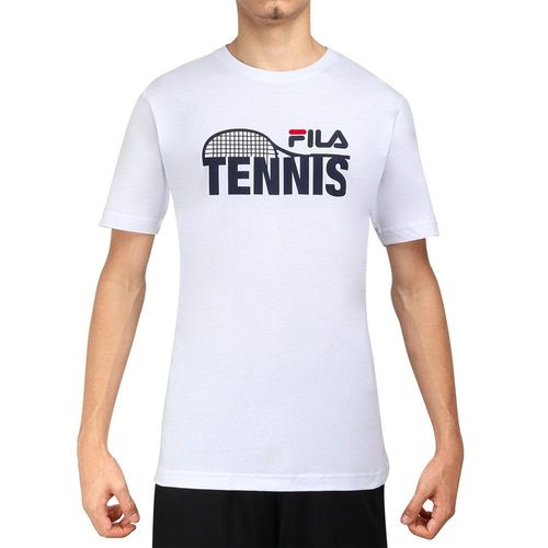 Camiseta Fila Tennis Racket Marinho-GG