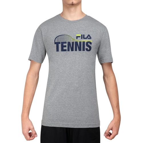 Camiseta Fila Tennis Racket Mescla-GG