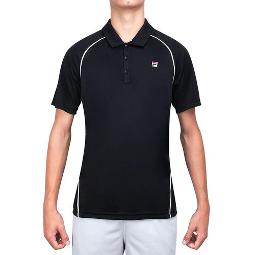 Camisa Polo Fila Cinci Preto E Branco-M