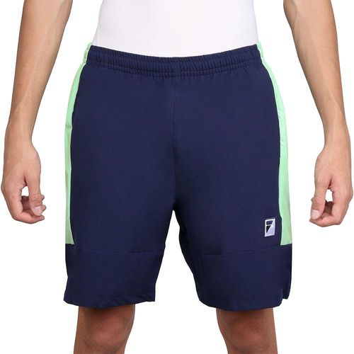 Bermuda Fila Fusion Plaid Marinho e Verde Claro-GG