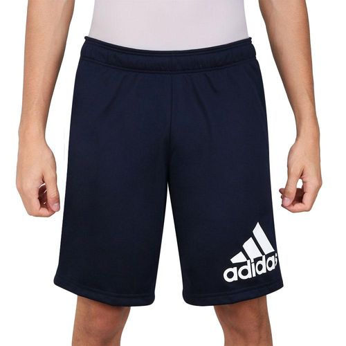 Shorts Adidas Logo Marinho e Branco-P