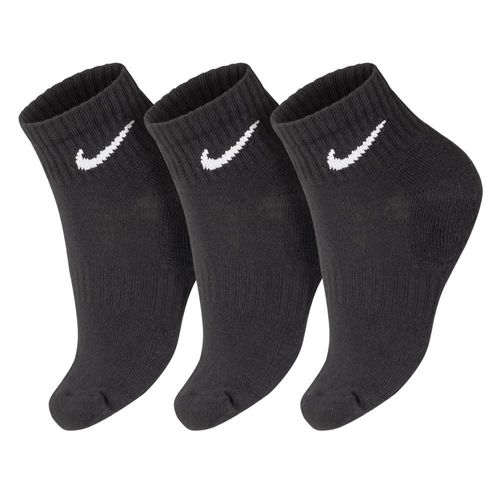 Meia Nike Everyday 39 ao 43 - Pack com 03 Pares - Preta