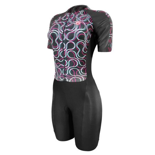 Macaquinho feminino de ciclismo Caracol