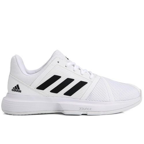 Tênis Adidas CourtJam Bounce Branco e Preto-44