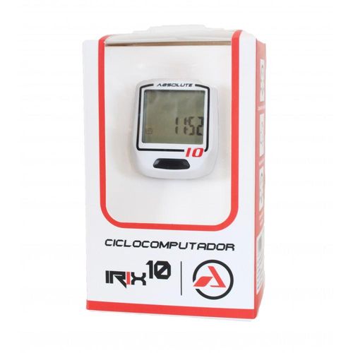 Ciclocomputador Absolute 10 Funções Sem fio Branco