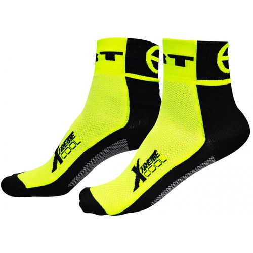 Meia Cano Longo ERT Amarelo Flúor