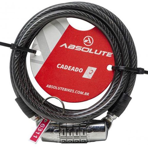 Cadeado Absolute 1.0mX6mm com Segredo