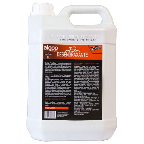 Desengraxante Algoo Citrus 5 L