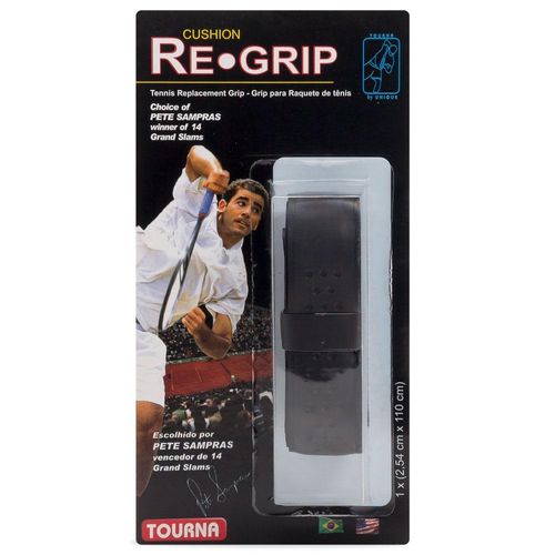 Cushion Grip Unique Regrip Pete Sampras - Preto