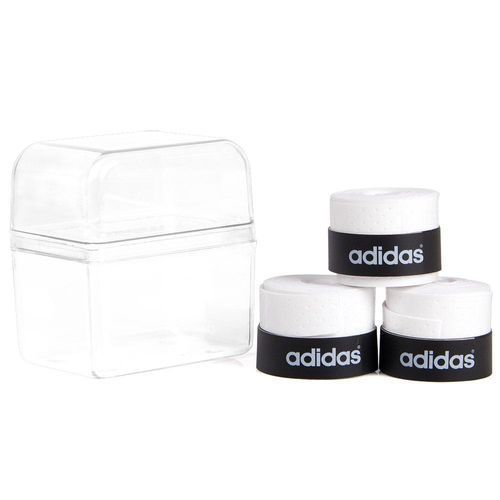 Overgrip Adidas para Raquetes de Padel e Beach Tennis Pack com 03 Unidades - Branco