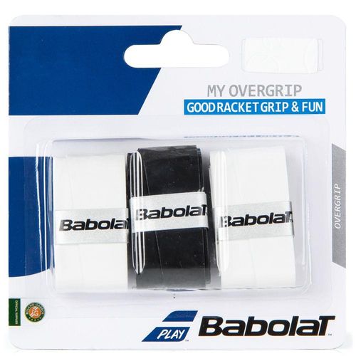 Overgrip Babolat My Grip X3 Preto e Branco