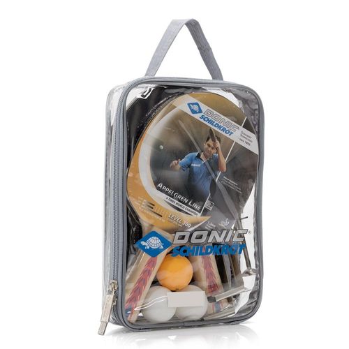 Kit Tênis de Mesa Donic Appelgren 2 Player Set 300 com Suporte e Rede