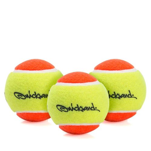 Bola de Beach Tennis Quicksand Stage 2 ITF - Pack com 03 Unidades