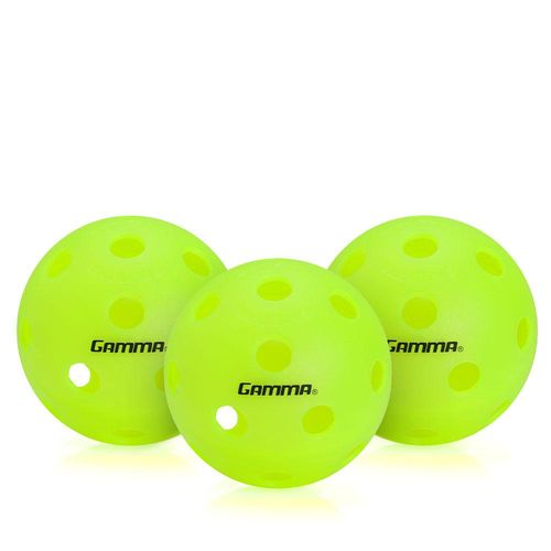 Bola de Pickleball Gamma Photon Indoor - Pack com 03 Unidades