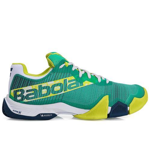 Tênis Babolat Jet Premura Verde e Amarelo