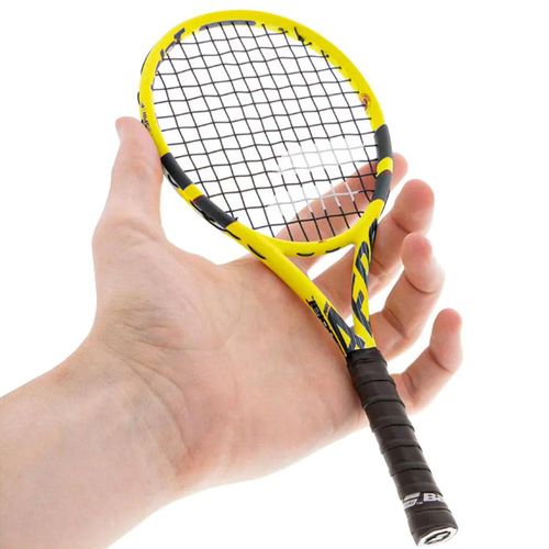 Mini Raquete Babolat Pure Aero Preta e Amarela