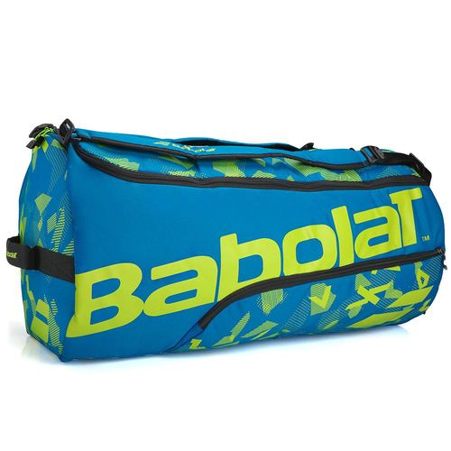 Bolsa Babolat Tennis Duffle XL Azul e Limão