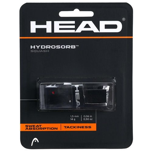 Cushion Head Hydrosorb Para Squash e Beach Tennis Preto e Vermelho