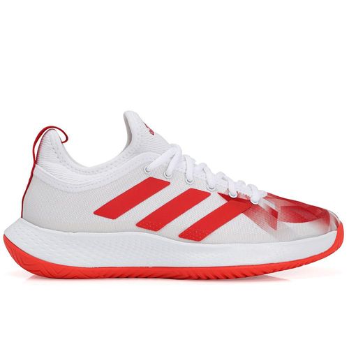 Tênis Adidas Defiant Generation Fem Branco e Vermelho