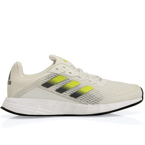 Tênis Adidas Duramo SL Cinza Amarelo e Branco
